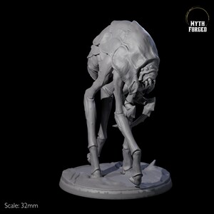 Stalking Underdark Ankheg Miniature C for D&D, Dungeons and Dragons, Pathfinder and many other tabletop games