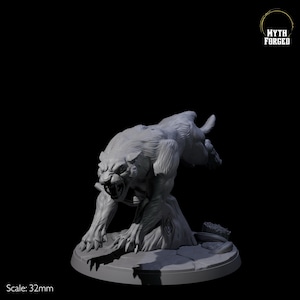 Slinking Panther B Miniature voor D&D, Dungeons and Dragons, Pathfinder en vele andere tafelspellen