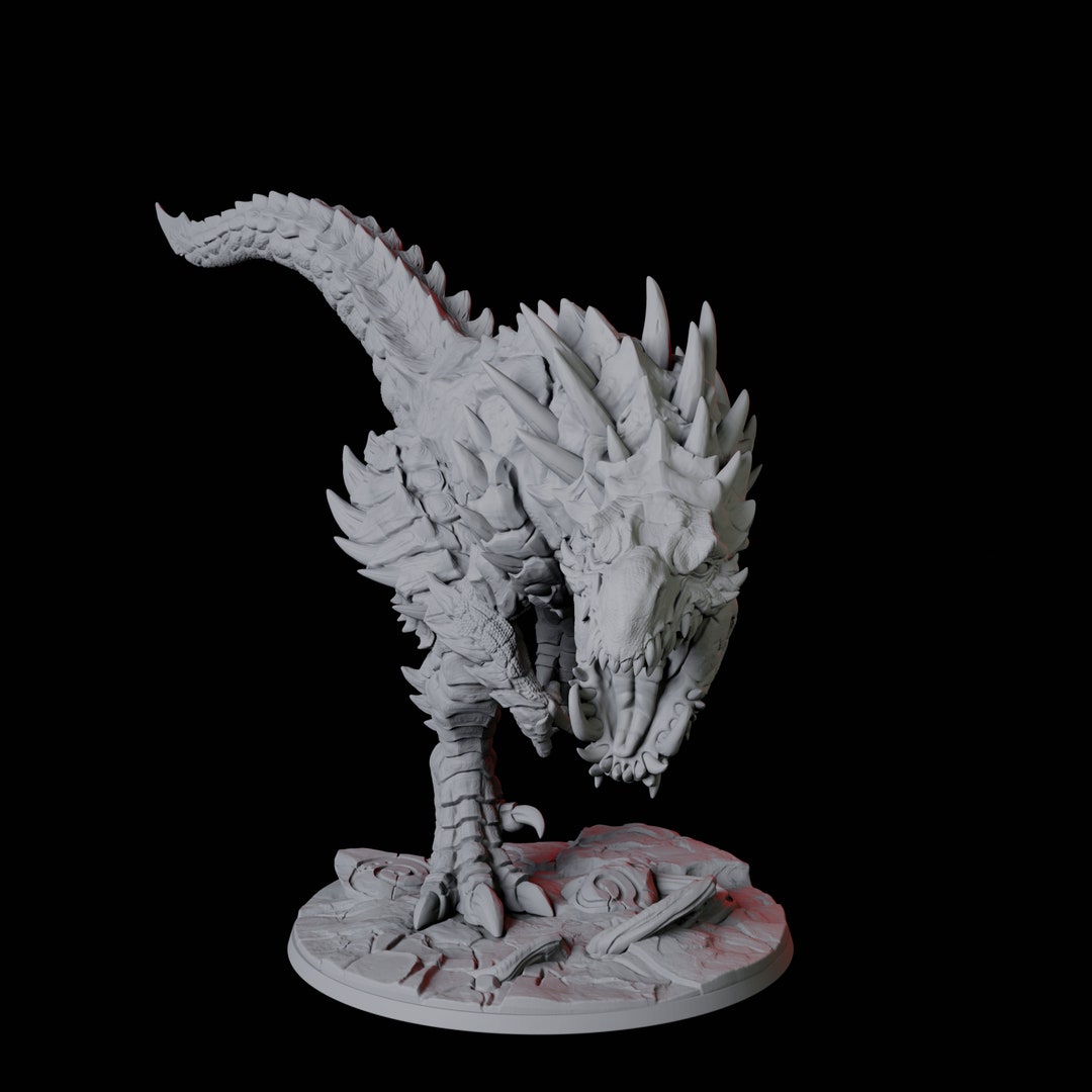 Stalking Tyrannosaurus Rex Miniature: D&D, Pathfinder, Tabletop RPG - Etsy