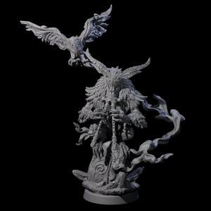 Miniatura Clawed Forest Guardian B per D&D, Dungeons and Dragons, Pathfinder e molti altri giochi da tavolo