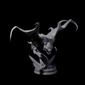 Swooping Cloaker B Miniature for D&D, Dungeons and Dragons, Pathfinder and many other tabletop games