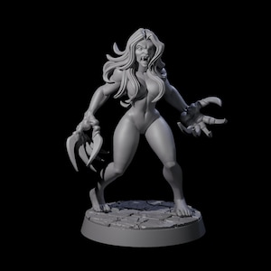 Newly Awoken Vampire Spawn Miniature for D&D, Dungeons and Dragons, Pathfinder and many other tabletop games