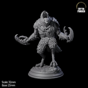 Mutated Kenku Miniature C for D&D, Dungeons and Dragons, Pathfinder and many other tabletop games