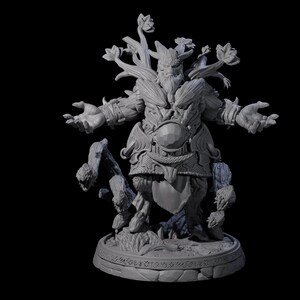 Hulking Treant Protector K Miniature for D&D, Dungeons and Dragons, Pathfinder and many other tabletop games