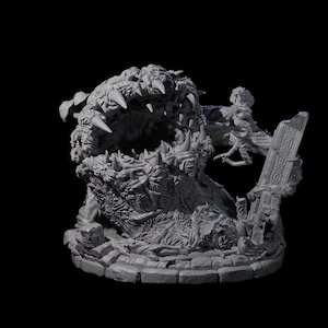 Decomposing Tendriculos Miniature for D&D, Dungeons and Dragons, Pathfinder and many other tabletop games