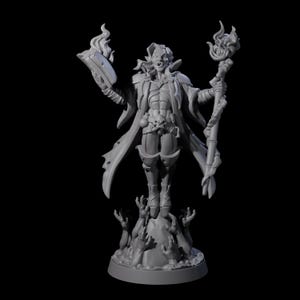 Conjuring Master Vampire Miniature for D&D, Dungeons and Dragons, Pathfinder and many other tabletop games
