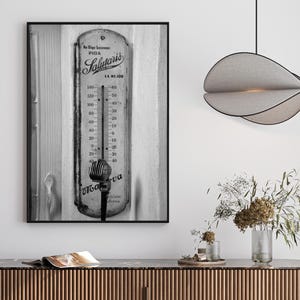 Photo old microphone, Cuba, Wall Art, Black and White Poster, Instant Download, Printable on Many Formats