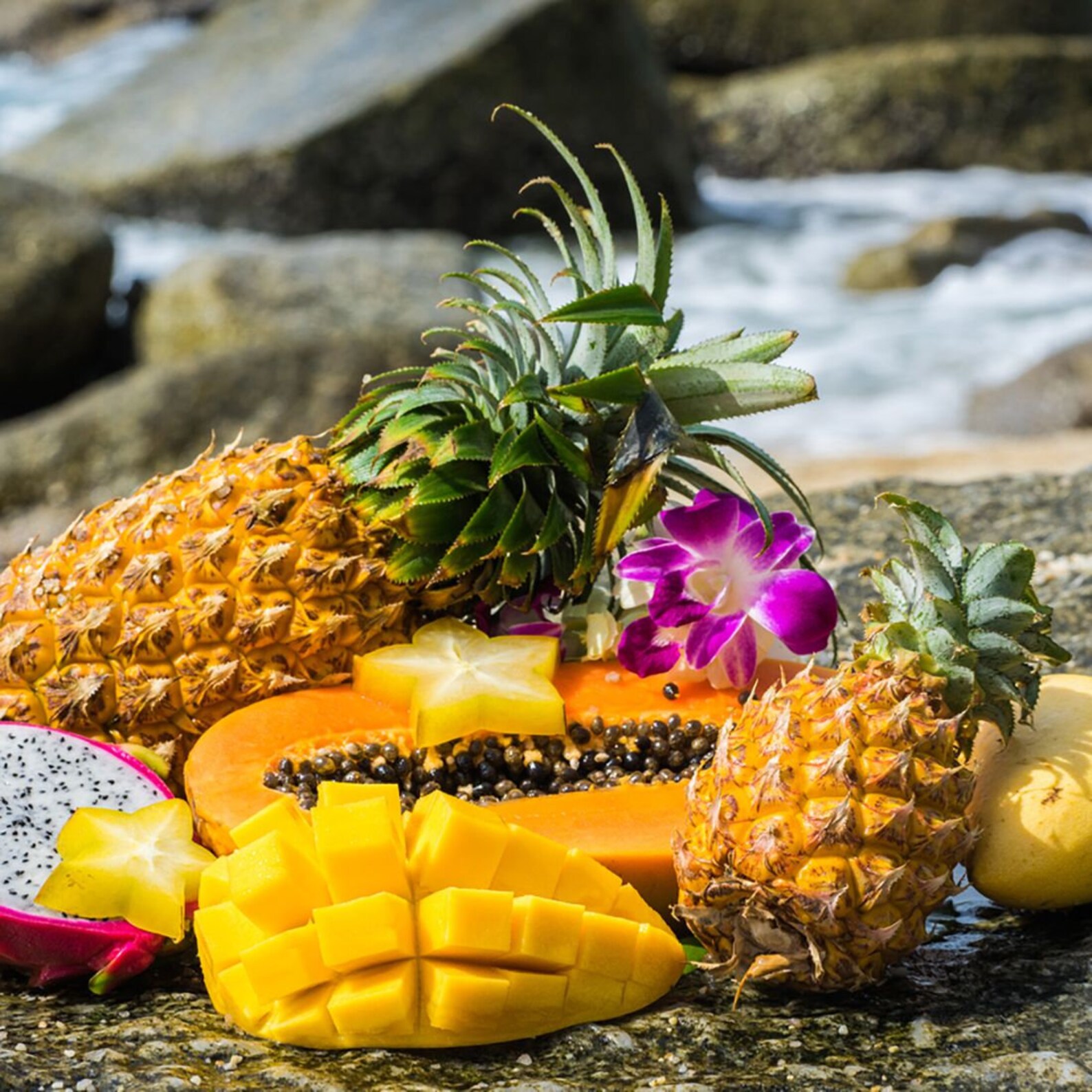 Mango Papaya Scented Wax Melt. A Tropical Explosion A Fusion Etsy