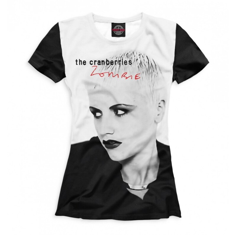 The Cranberries Zombie TShirt Dolores O'Riordan Premium Etsy