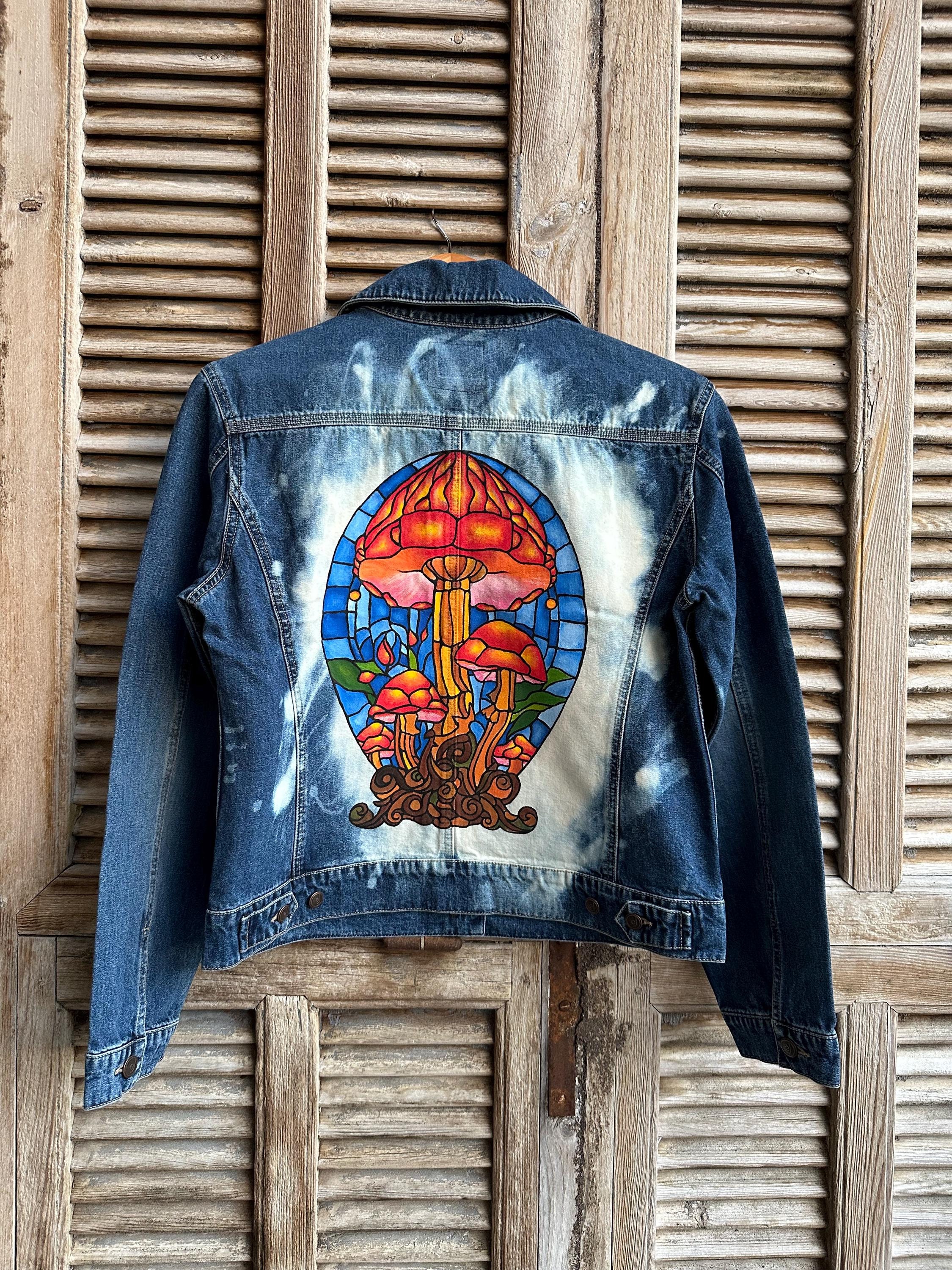 11 Toppe Termoadesive A Forma Di Fungo Per Jeans E Vestiti - Patch Ricamate Da Stirare O Cucire, Ideali Per Riparazioni E Decorazioni DIY, Vestiti, Zaini E Giacche