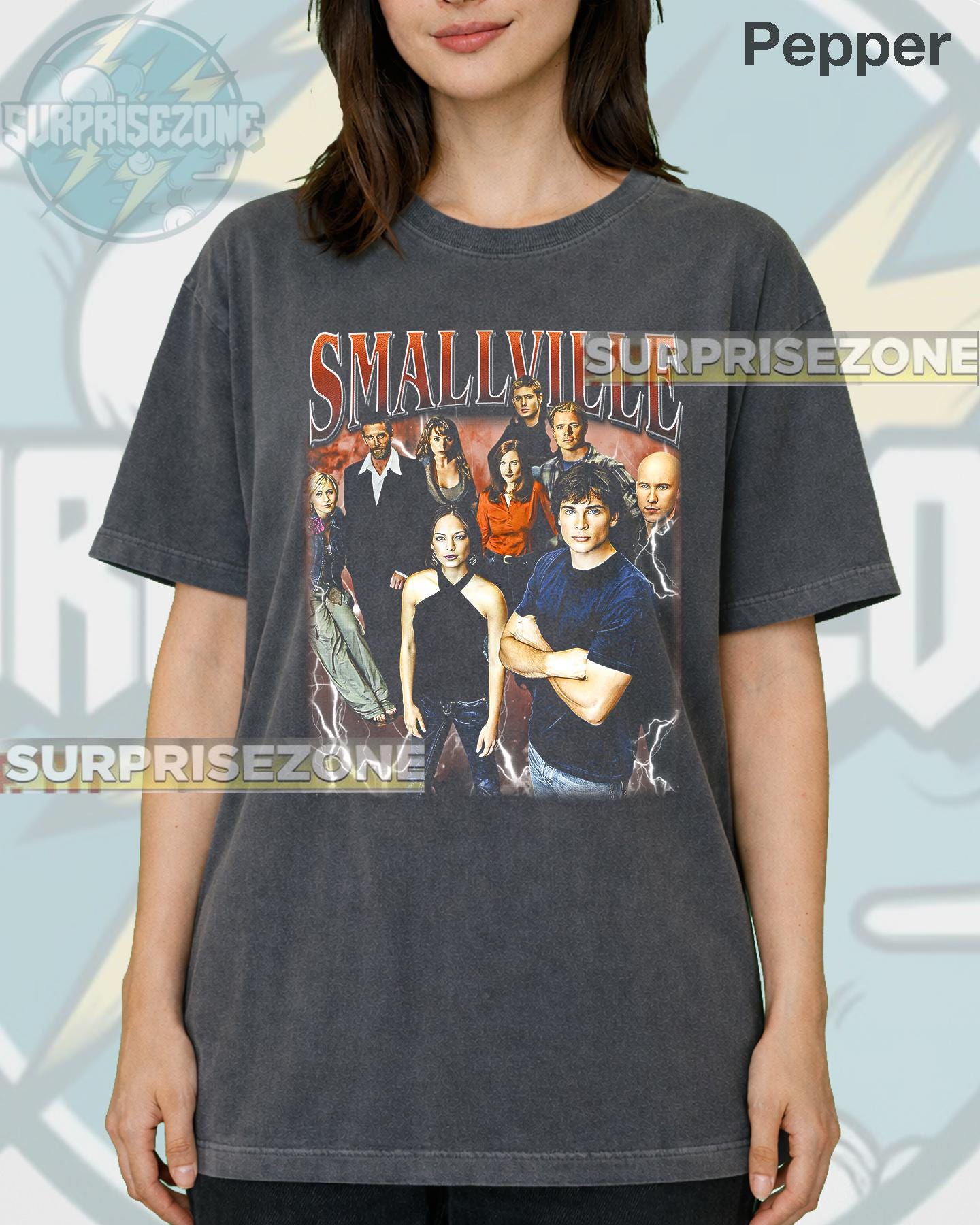 DC Comics Superman Clark Kent - Camiseta De Fútbol - X-Large
