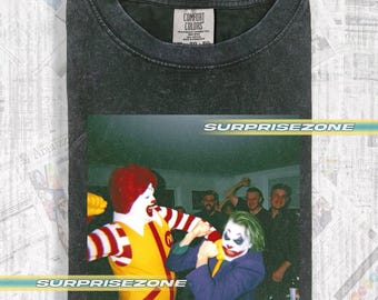 Heath Ledger Joker Parodie T-Shirt, Lustiges Meme Heath Ledger Joker Parodie T-Shirt, Unisex Vintage Shirt, Geschenk für Frau und Mann Unisex RZ