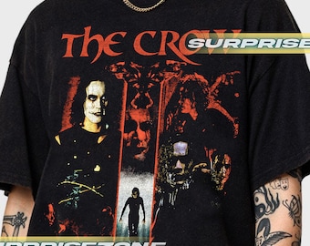 The Crow Brandon Lee 1994 ‧ Action/Horror Film Unisex Softstyle T-Shirt FDL033