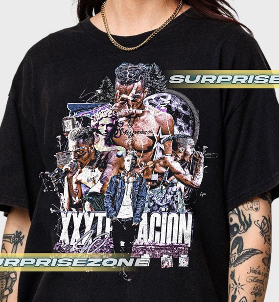 Tシャツ・カットソー XXXTentacion Official What Is Real T-Shirt XXXTentacion What Is Real T-shirt Red Men's - US