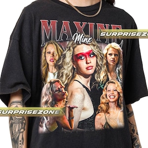 Camiseta unisex vintage de Maxine Minx, estilo suave, ideal como regalo para mujer y hombre.