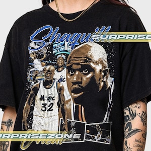 Shaquille O’Neal – Basketball Legend Graphic Tee – Sport Hall of Fame Star Shirt – Retro Sport Merch – Geschenk für Basketball Fan
