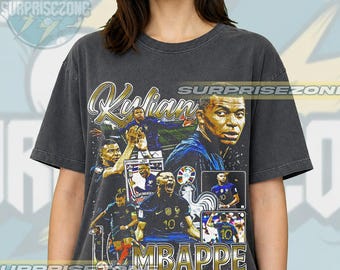 Camiseta unisex suave Kylian Mbappé FDL014 FD