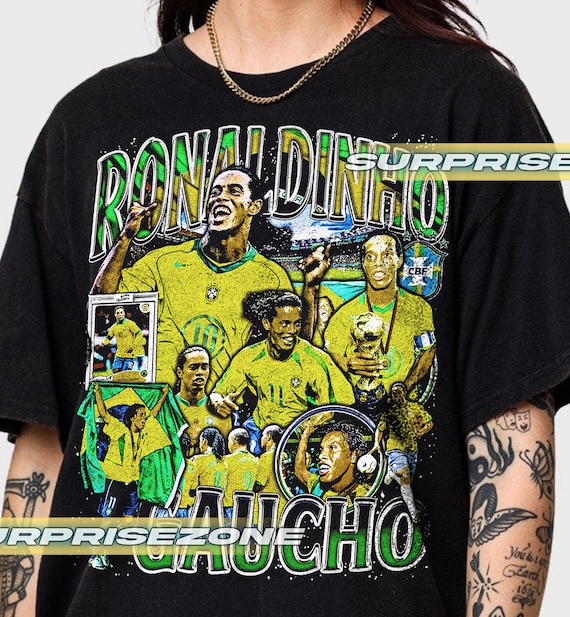 Ronaldinho Gaucho Unisex Softstyle T-shirt FDL030 - Etsy
