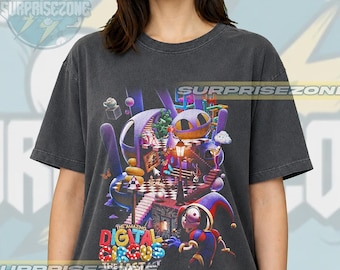 The Amazing Digital Circus Comfort Colors Shirt -Tadc Shirt,Tadc ,Unisex Vintage Shirt, YS