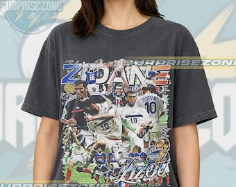 Zinédine Zidane Unisex Softstyle T-Shirt FDL061 FD