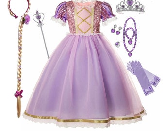 barbie rapunzel dress up