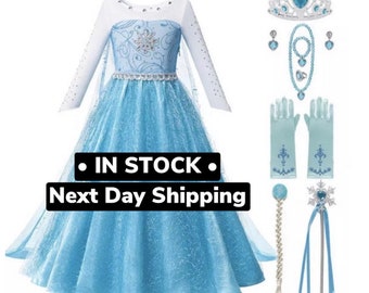 elsa childrens dress up