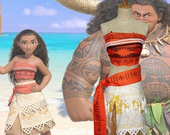 Moana Costume Etsy Moana Costume Etsy