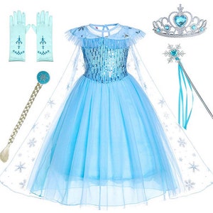 frozen inspired dress