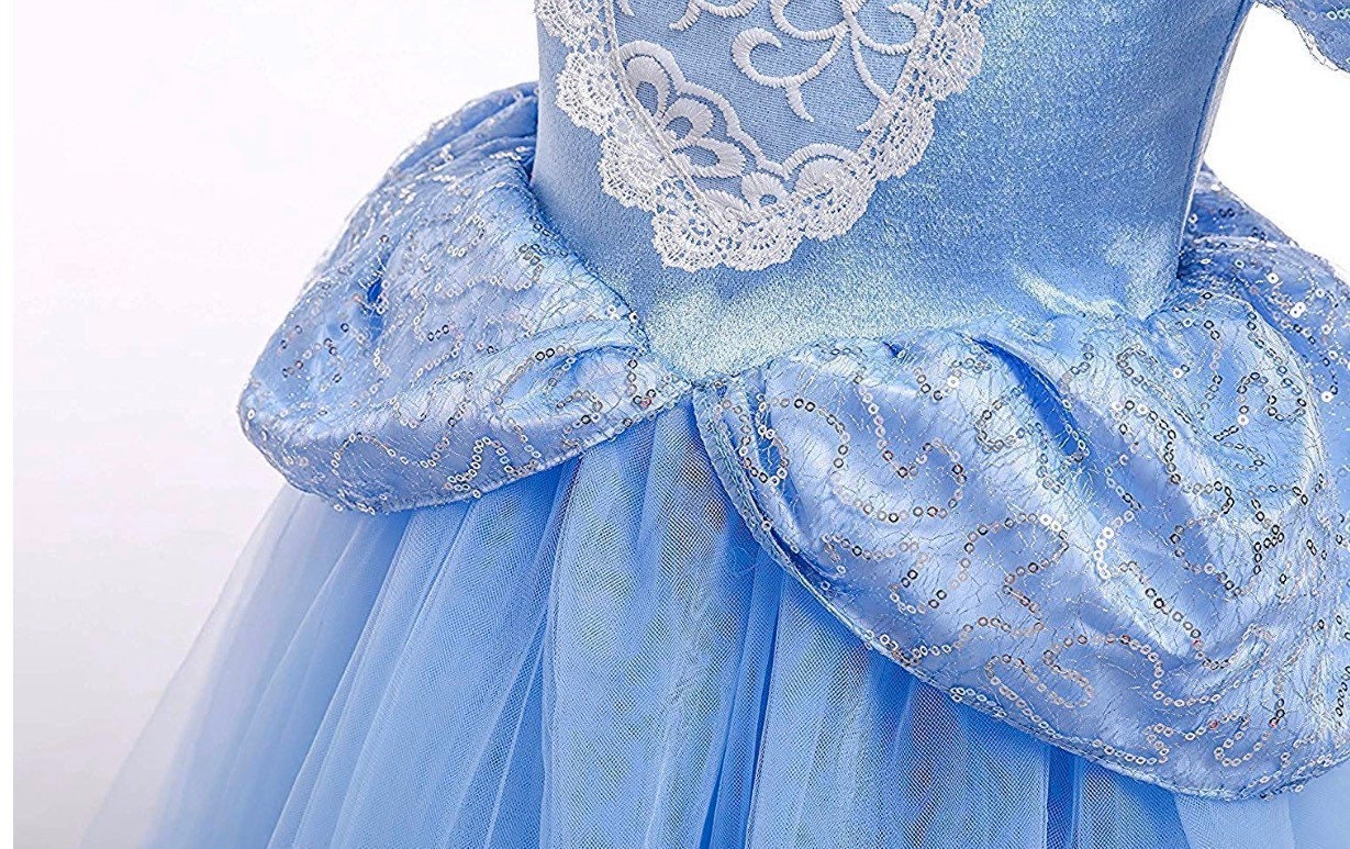 Disney Inspired Cinderella Princess Dress Costume Set | Etsy