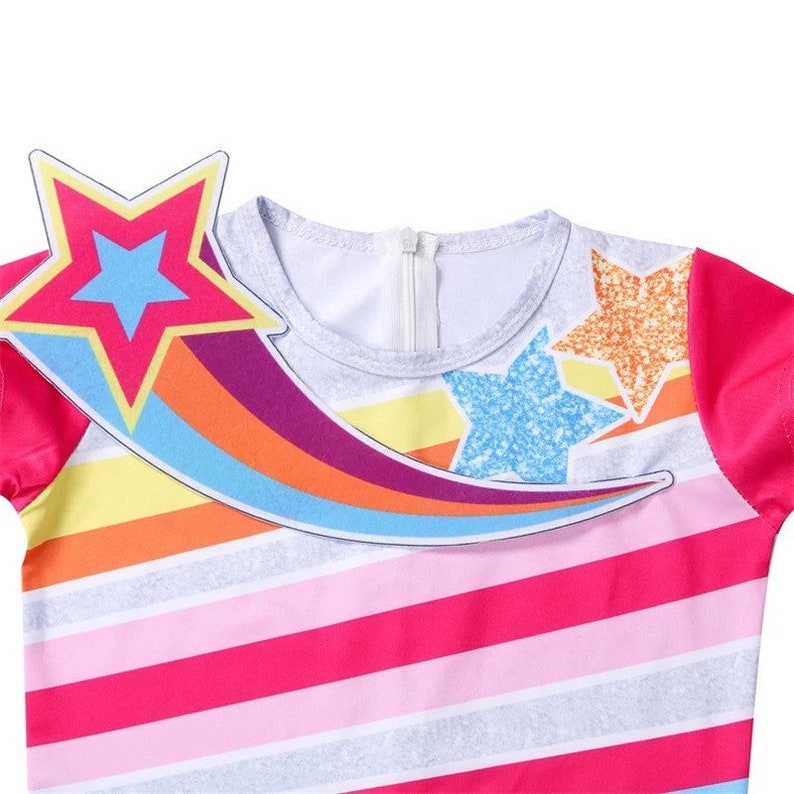 JoJo Siwa Inspired Unicorn Dream Tour Costume For Girls Etsy