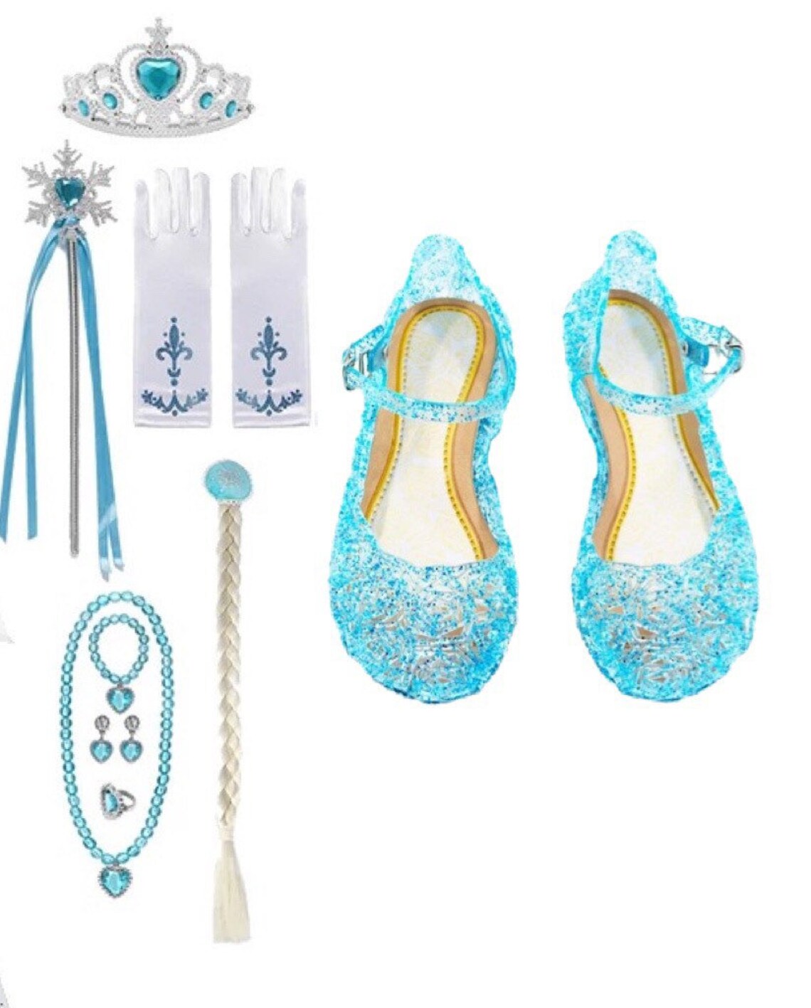 Frozen 2 Elsa Princess Accessories Set Dress Up For Girls Etsy