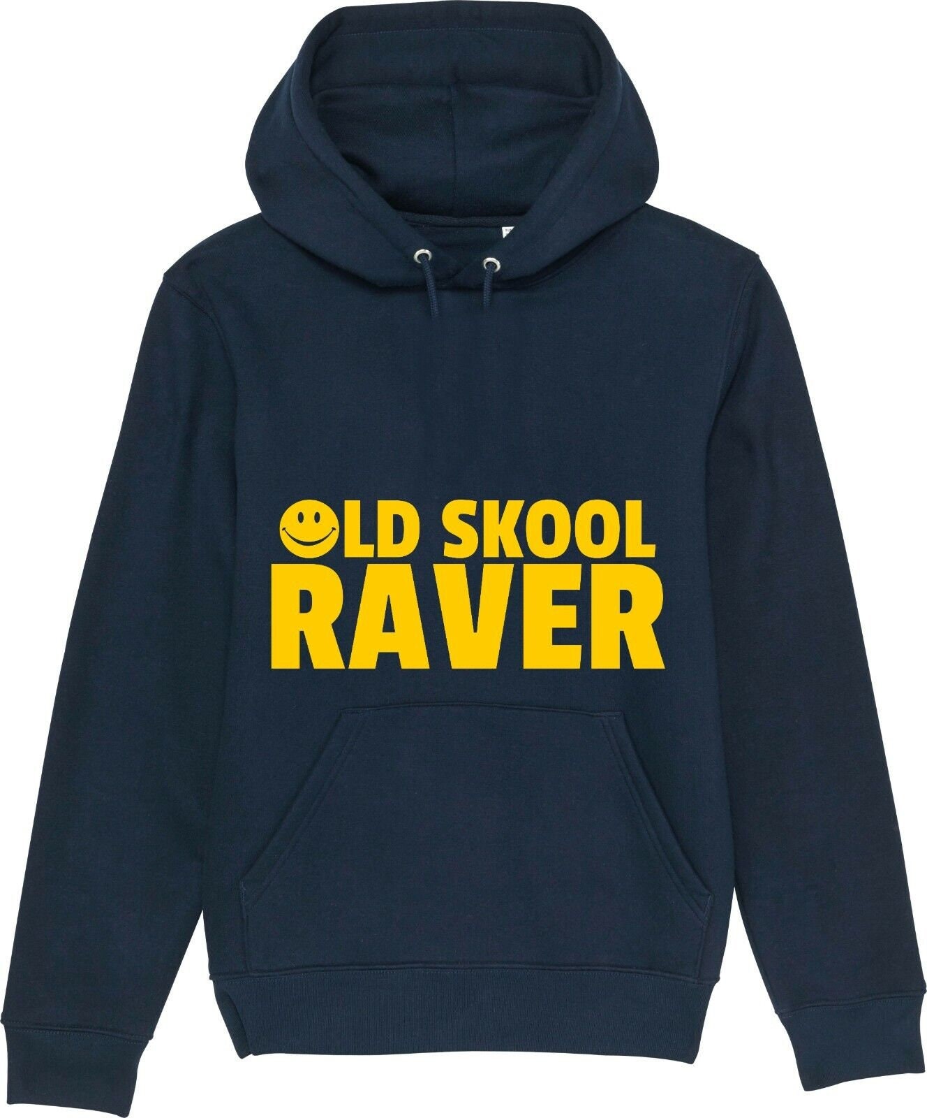 Old Skool Raver Mens Hoodies Clubbing Dj Rave Retro Dance Festival Acid ...