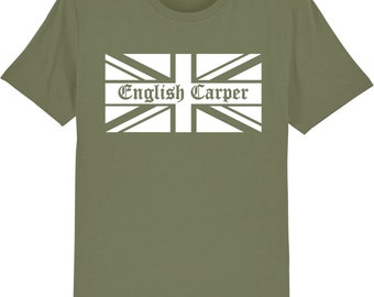 English carper carp fishing fisherman angler common mirror specimen trip t-shirt