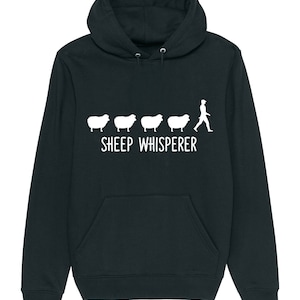 The sheep whisperer shepherd lamb farmer hoodie