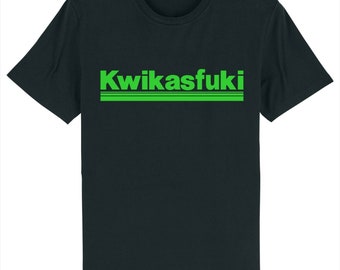 Kwikasfuki motorbiker super bike ninja t-shirt