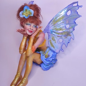 Opal - OOAK - Fairy - Faerie - Fantasy - Sculpture - Craft