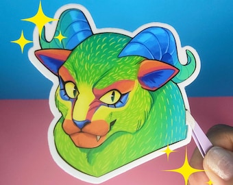 Pepita - Sticker vinyle imperméable/résistant aux intempéries