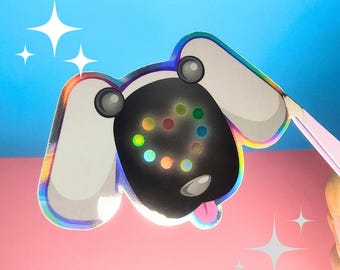 iDog - Vinyl Holographic Sticker