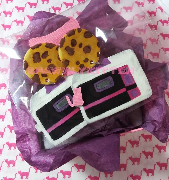 BAKED Easy Bake Oven 90s Inspired Silver Stud Posts Drop Etsy