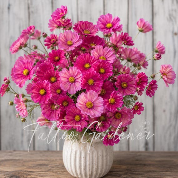Cosmos  Pink  flower seeds 50