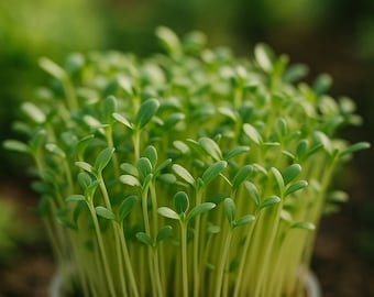 Semillas orgánicas de brócoli verde calabrés 50