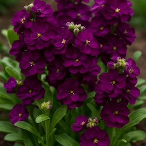 Katz purple stock flower seeds 25
