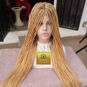 Braided Wig, Lace Closure Short Braided Wigs, Wigs For Black Women