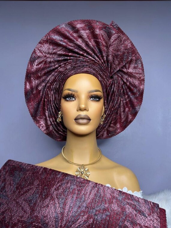 VELVET HAIR BAND FOLDED WINE VELVET HAIR BAND FOLDED WINE