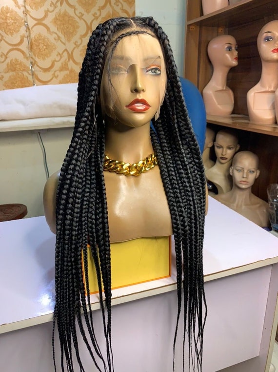 Full Lace Braid Wig, Big Box Knotless Braid, Braid Wig, Wig for