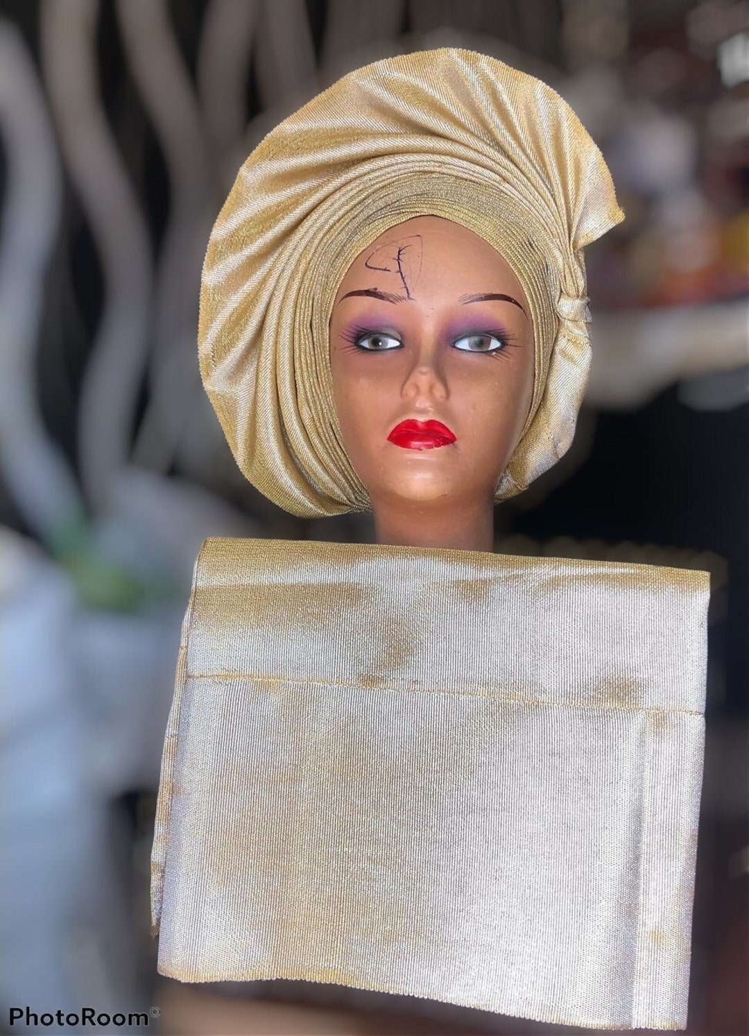 how to tie nigerian head wrap