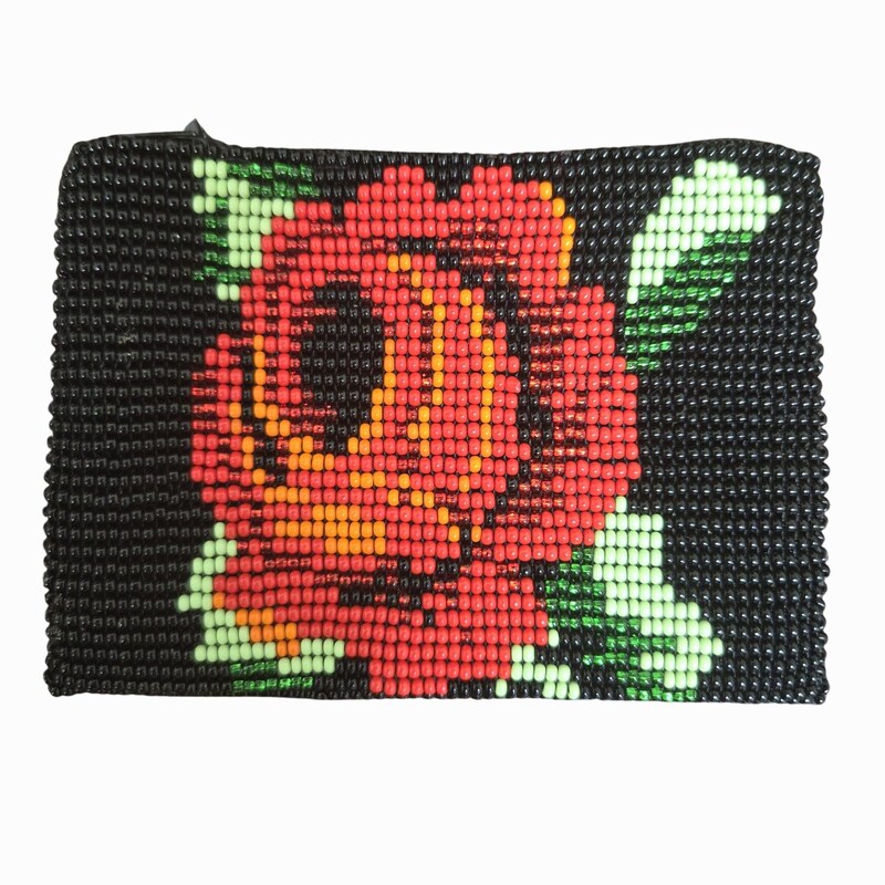 Amour Beaded Coin Purse main image 1