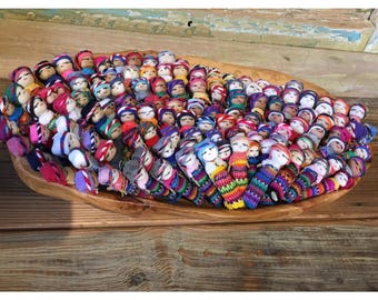 Bulk Worry Dolls: Boho Pocket Charms - Handmade Guatemalan Style