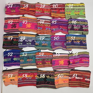 Handmade Guatemalan Coin Purse – Authentic Mayan Embroidered Zip Pouch