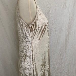 Vintage 90's Carole Little Crushed Velvet Dress image 8